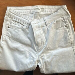 NWOT Old Navy White Skinny Jeans size 8 never worn